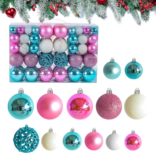 100 Stück Weihnachtskugeln Bruchsichere Weihnachtsbaumkugeln Hängende Dekorationen Christbaumkugeln Set mit Schnüren Kugeln Ornamente Charmant 3,4,6CM Delicate Xmas Gadgets für Hochzeit Party Dekor 100 Stück Weihnachtskugeln Bruchsichere Weihnachtsbaumkugeln Hängende Dekorationen Christbaumkugeln Set mit Schnüren Kugeln Ornamente Charmant 3,4,6CM Delicate Xmas Gadgets für Hochzeit Party Dekor von Comforso