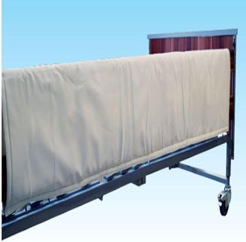 Comfort & Care Apparel Side Rail Pads for Hospital Bed, Bed Rail Protectors for Elderly Patients, Prevents Injury, Easy-Clean Rexine with Foam Core, Velcro Attachment, 179 x 75.5 x 0.65 cm von Comfort & Care Apparel