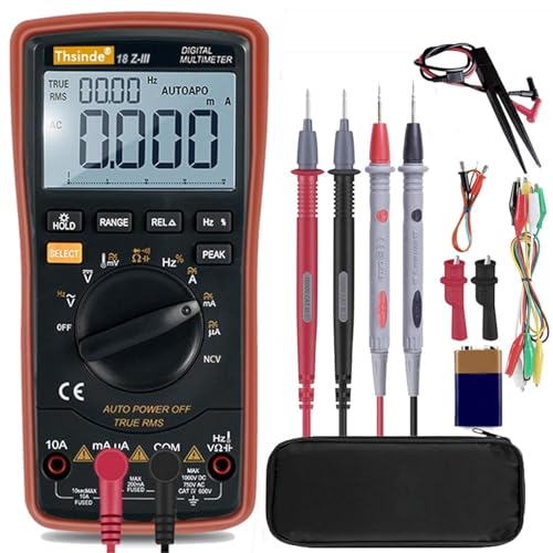 Auto-Range Digital-Multimeter – TRMS, NCV, Temperaturmessung – Ideal für Profis von Comforty