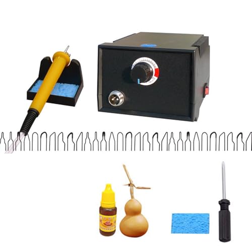 Professionelle Brandmalerei Lötkolben Set Brandmalkolben Lötstation Holzverbrennung Brennstation Holzbrandmalerei Brandmalstation,30 Spitzen,Temperatura Regolabile Professionelle Brandmalerei Lötkolben Set Brandmalkolben Lötstation Holzverbrennung Brennstation Holzbrandmalerei Brandmalstation,30 Spitzen,Temperatura Regolabile von Comforty