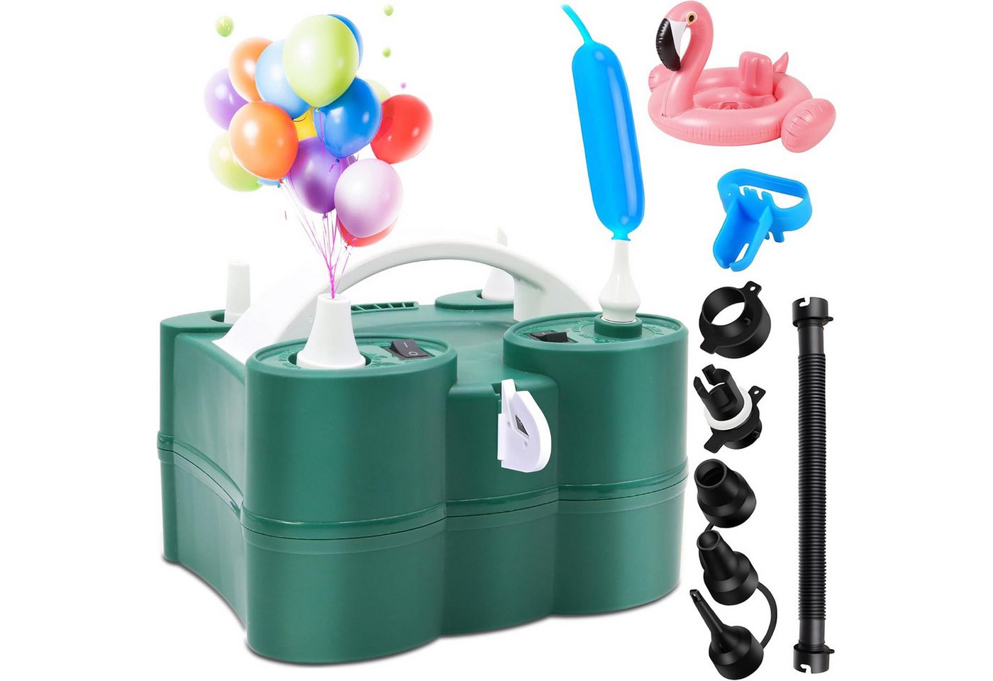 Comfy Mate Aufblasbares Werkzeug Elektrische 2 Mode Pump Luftpumpe für Schlauchboote, Luftmatratzen, Schwimmring, Vakuum-Kompressionsbeutel, Aufblasbares Partyzubehör Comfy Mate Aufblasbares Werkzeug Elektrische 2 Mode Pump Luftpumpe für Schlauchboote, Luftmatratzen, Schwimmring, Vakuum-Kompressionsbeutel, Aufblasbares Partyzubehör von Comfy Mate