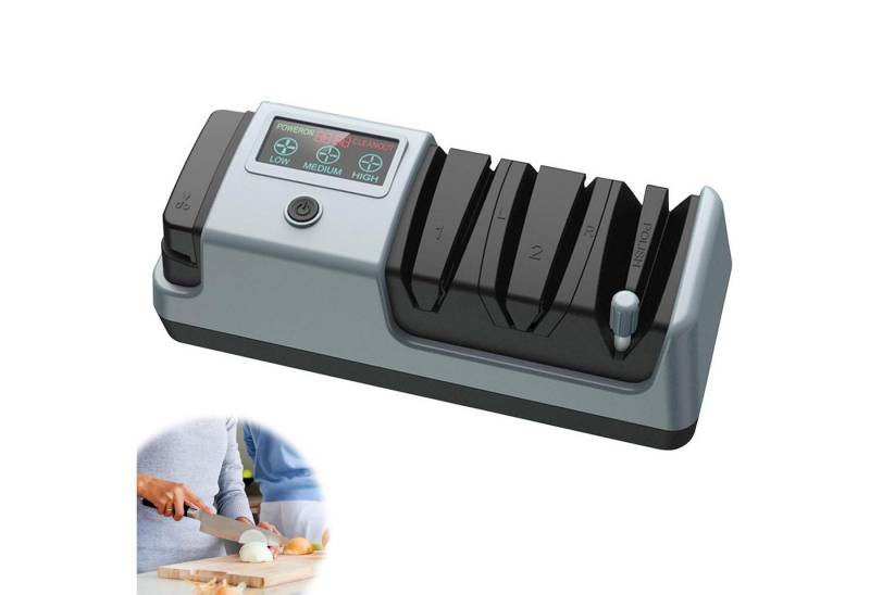 Comfy Mate Messerschärfer Elektrischer Messerschärfer Wiederaufladbarer für Raue und Feine, mit 3-Geschwindigkeiten Einstellung Ergonomisch Messer Schärfer Comfy Mate Messerschärfer Elektrischer Messerschärfer Wiederaufladbarer für Raue und Feine, mit 3-Geschwindigkeiten Einstellung Ergonomisch Messer Schärfer von Comfy Mate