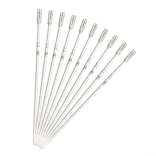 10-teiliges Bohrer-Set mit Beschichtung für Fliesen, Glas, Schmuckbohranwendungen (4#) von ComfyHarbor