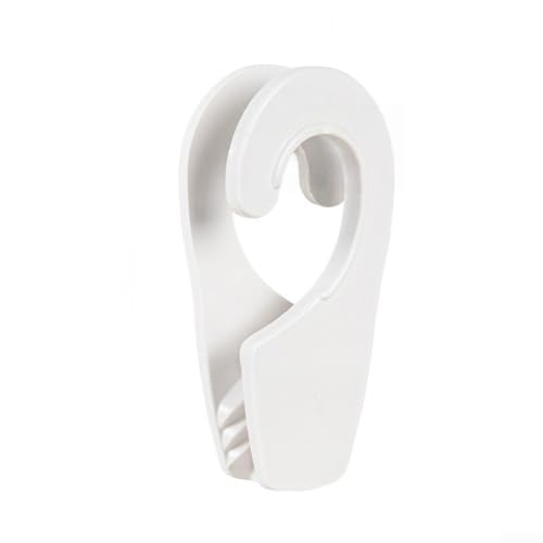 32 mm Marine Fender Hanger Replacement Hook with Quick Adjustable and Anti Collision Design for Secure Rope Holding (White) von ComfyHarbor