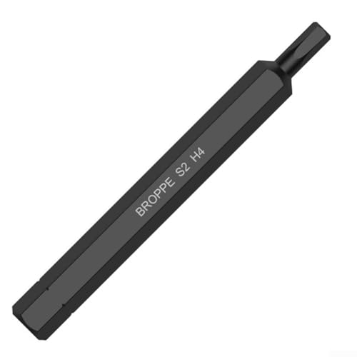 80 mm Elektro-Schraubendreher-Bit aus legiertem Stahl mit starkem Magnet für Schrauben und Werkzeug (H4) von ComfyHarbor