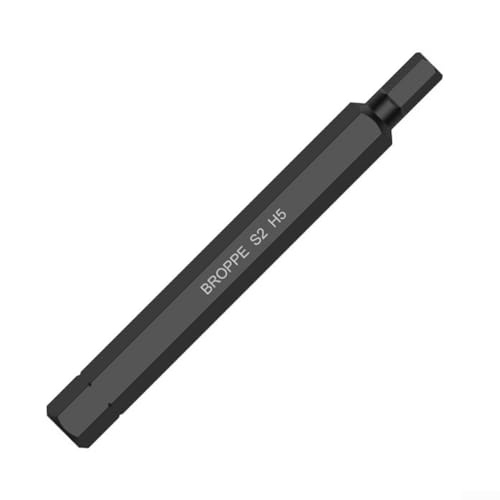 80 mm Elektro-Schraubendreher-Bit aus legiertem Stahl mit starkem Magnet für Schrauben und Werkzeug (H5) von ComfyHarbor