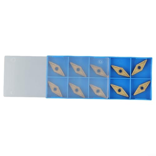 ComfyHarbor 10 Stück VNMG160408 BP1125 Wendeschneidplatte Hartmetall-Dreheinsatz CNC-Drehmaschine Werkzeug-Bits für Metallbearbeitung Hohe Bearbeitung ComfyHarbor 10 Stück VNMG160408 BP1125 Wendeschneidplatte Hartmetall-Dreheinsatz CNC-Drehmaschine Werkzeug-Bits für Metallbearbeitung Hohe Bearbeitung von ComfyHarbor
