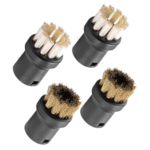 ComfyHarbor 4 Stück Dampfreiniger Rundbürstenaufsatz Set für Kärcher SC1 SC2 SC3 SC4 SC5 Serie Hard Cover Reinigungswerkzeug ComfyHarbor 4 Stück Dampfreiniger Rundbürstenaufsatz Set für Kärcher SC1 SC2 SC3 SC4 SC5 Serie Hard Cover Reinigungswerkzeug von ComfyHarbor