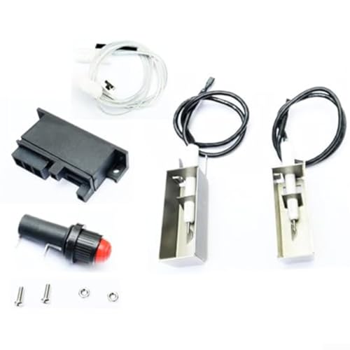 ComfyHarbor 42321 BBQ Grill Igniter Kit For Weber Summit Silver, Gold And Gold Platinum Series, Includes Spark Box, Electrodes, Push Button And Mounting Screws ComfyHarbor 42321 BBQ Grill Igniter Kit For Weber Summit Silver, Gold And Gold Platinum Series, Includes Spark Box, Electrodes, Push Button And Mounting Screws von ComfyHarbor