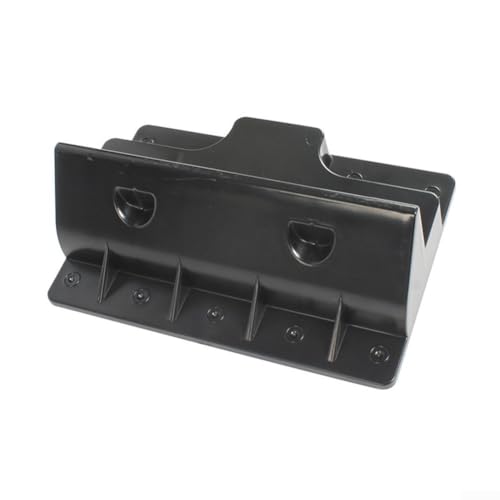 ComfyHarbor ABS-Solarmodul-Montagehalterung mit verbesserter Belüftung, UV- und Rostbeständigkeit, sichere wasserdichte Passform für Aluminium-Holz- oder GFK-Dächer (schwarz, rechter Winkel) von ComfyHarbor