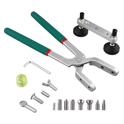 ComfyHarbor Auto Türverkleidung Reparatur Zange Werkzeug Kit für lackfreie Dellen Entfernung Professionelle Automotive Karosserie Restaurierung 33cm Metallklemme von ComfyHarbor