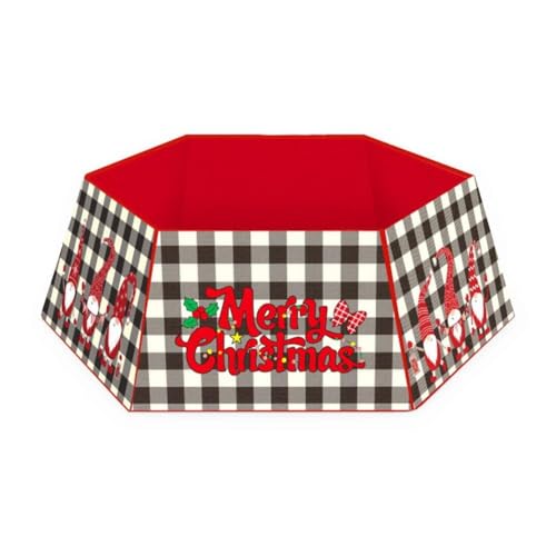 ComfyHarbor Dekofigur / Dekofigur mit Weihnachtsmann-Muster, aus Vlies, 60 x 80 x 25 cm (04) von ComfyHarbor