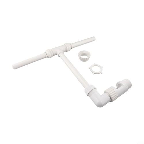 ComfyHarbor Dual Jet Pool Wasserfall Brunnen Einstellbare Schwimmbad Sprinkleranlage mit Steuerventil Sommer Pool Kühlwasserspiel von ComfyHarbor