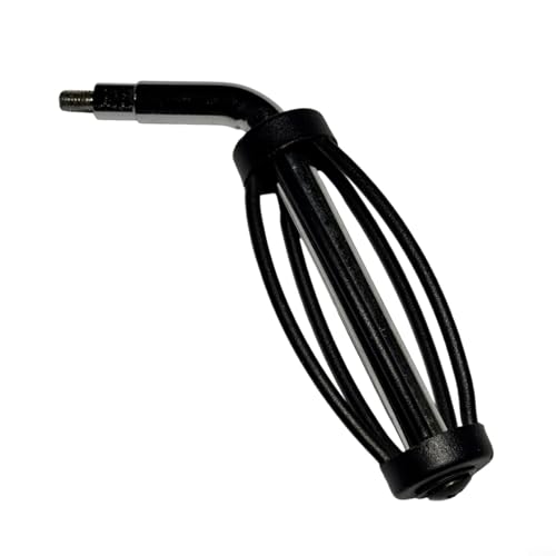 ComfyHarbor Edelstahl BBQ Griff mit 12mm Gewinde für Traeger Smoker Grills Holzöfen Grill Ersatzteil Hitzebeständig(A) von ComfyHarbor