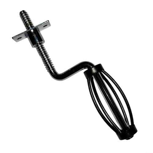 ComfyHarbor Edelstahl BBQ Griff mit 12mm Gewinde für Traeger Smoker Grills Holzöfen Grill Ersatzteil Hitzebeständig (B) von ComfyHarbor