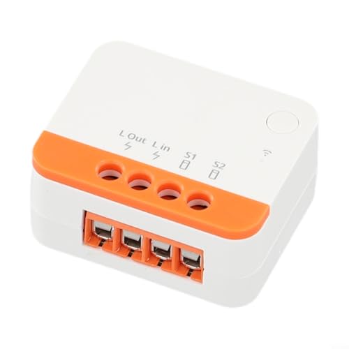 ComfyHarbor Intelligentes Lichtschalter-Modul, für ZigBee ZBMINIL2 Fernbedienung Sprachsteuerung, kein neutraler Draht erforderlich, Zwei-Wege-Lichtsteuerung mit Timer-Funktion ComfyHarbor Intelligentes Lichtschalter-Modul, für ZigBee ZBMINIL2 Fernbedienung Sprachsteuerung, kein neutraler Draht erforderlich, Zwei-Wege-Lichtsteuerung mit Timer-Funktion von ComfyHarbor