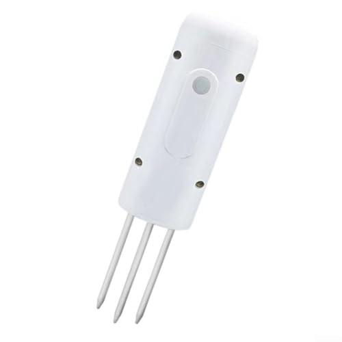 ComfyHarbor Kabelloser Pflanzenmonitor mit Bodenfeuchtigkeits- & Temperatursensor, IP67 wasserdicht, 0-100% Luftfeuchtigkeitbereich, intelligente Gartenautomatisierung, funktioniert mit 2 AA-Batterien von ComfyHarbor