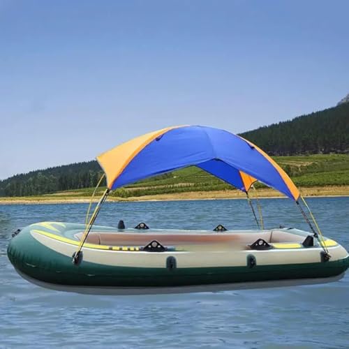 ComfyHarbor Marine Boot Sonnenschutz Aufblasbare Überdachung Wasserdicht Angeln Markise Top Abdeckung Regenschutz Kit für 4 Personen Boot 193x151cm von ComfyHarbor