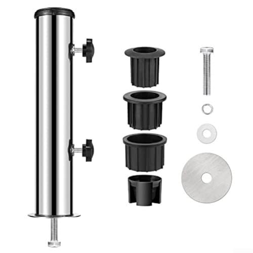 ComfyHarbor Robuster Regenschirmhalter für den Außenbereich mit winddichtem Design, verstellbar für mehrere Stangengrößen und einfache Installation von ComfyHarbor