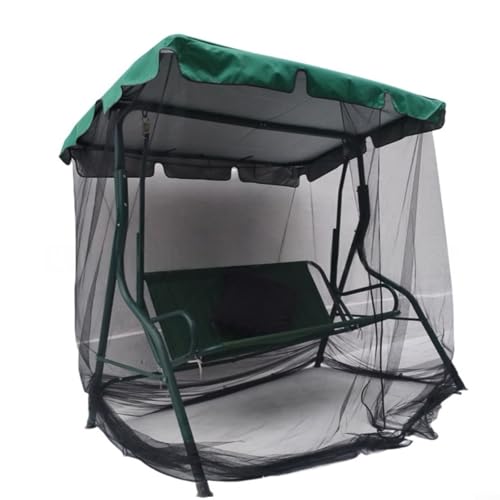 ComfyHarbor Schutzhülle für Gartenschaukelstühle, Netzgewebe mit Reißverschluss, UV-beständig, Schattennetz für Gartenmöbel (155 x 125 x 205 cm) von ComfyHarbor