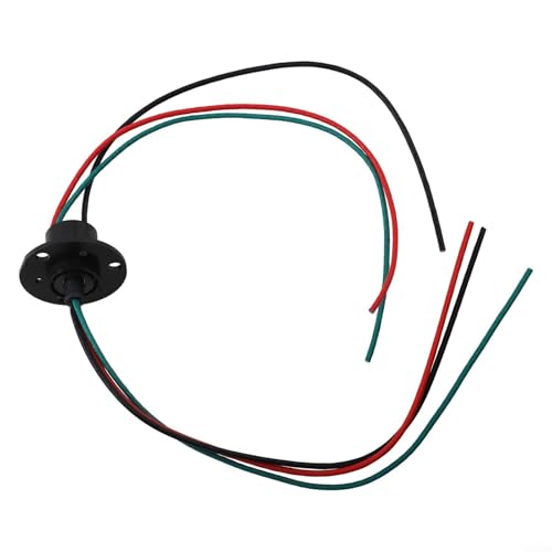 ComfyHarbor Windgenerator-Schleifring – 3 Drähte, 90 Ampere Stromübertragungsgerät, für industrielle Anwendungen, 30 A pro Leiter, kompaktes Design von ComfyHarbor