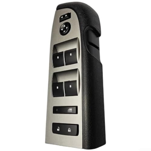 ComfyHarbor Window Master Switch with Tan Bezel Compatible for Chevrolet for Silverado 2010-2013, Multi-Function Control for Windows, Locks and Mirrors, OE 22968506, ABS Construction(Black) von ComfyHarbor
