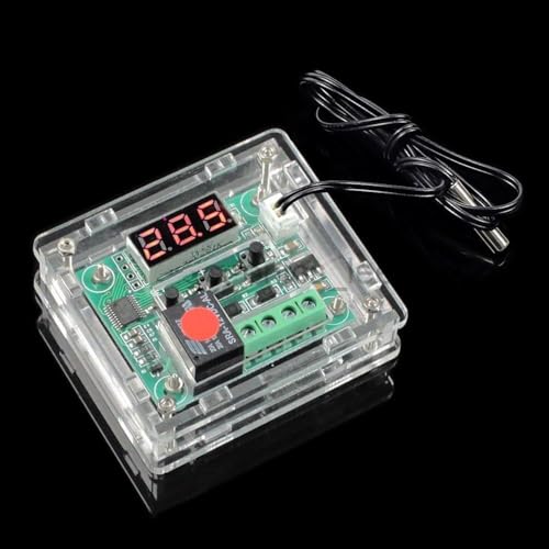DC 12 V Thermostat mit roter Anzeige und niedrigem statischen Strom für effektive Temperaturregelung von ComfyHarbor