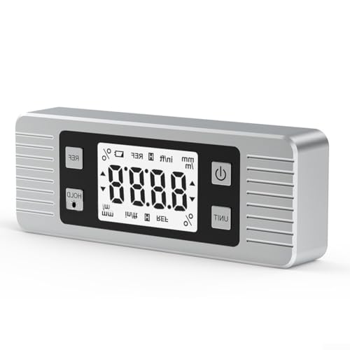 Digitaler Level-Winkelmesser mit Magnet zur einfachen Befestigung an Werkstücken von ComfyHarbor