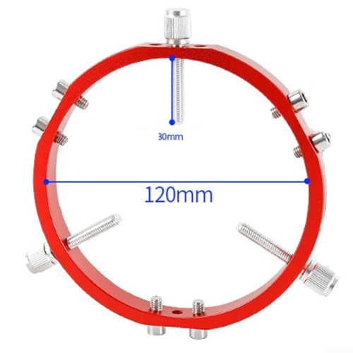 Dreipunkt-Befestigungsring für Kameras und für astronomische Teleskop-Getriebe (120 mm) von ComfyHarbor