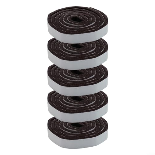 EVA-Material, Tropfstreifen, Fensterdichtung, zuverlässige Feuchtigkeitsbarriere mit einfacher Zuschneidung, erhältlich in Sets von entweder 5 oder 10 Stück (5 Stück (5 m)) von ComfyHarbor