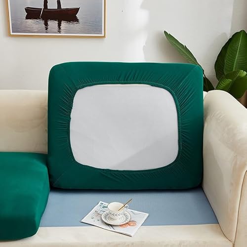 Elastischer Sofasitzbezug, perfekter Schutz vor Abnutzung in Wohnräumen (Grün) von ComfyHarbor