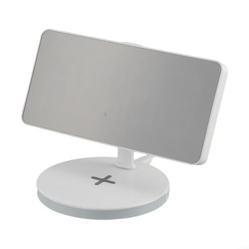 Eleganter RGB-Wecker für den Nachtmodus mit kabelloser Ladeunterstützung von ComfyHarbor