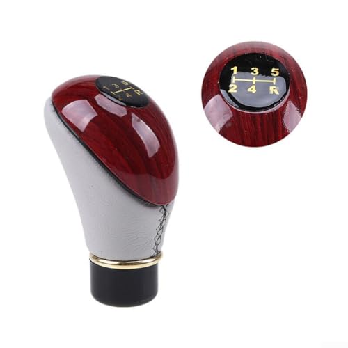 Ergonomischer manueller Schaltknauf für 5-Gang-Autos, passend für verschiedene manuelle Modelle (grau) von ComfyHarbor