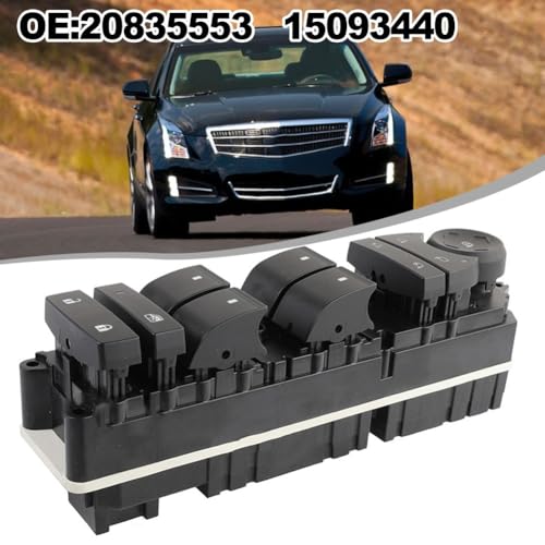 Fahrerseite vorne links Power Fensterschalter Ersatz für Chevy für Buick Assured Fit von ComfyHarbor