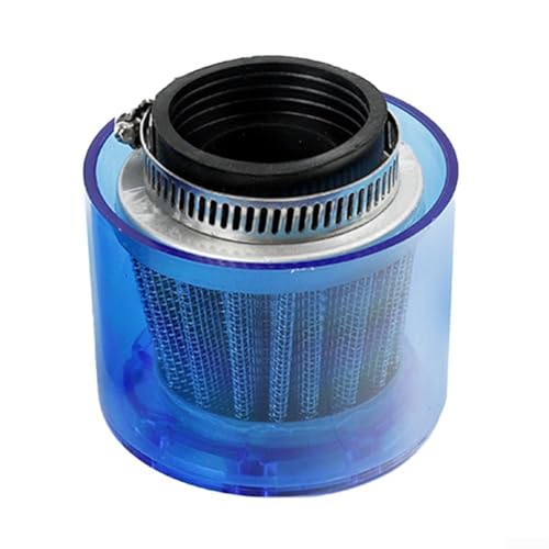 Für ATV-Luftfilter mit 38 mm und 35 mm Größen, gerade und schräge Öffnungen, Edelstahl-Doppelschichtfilter für erhöhtes Luftvolumen und saubereren Motorbetrieb (38 mm gerader Mund) von ComfyHarbor