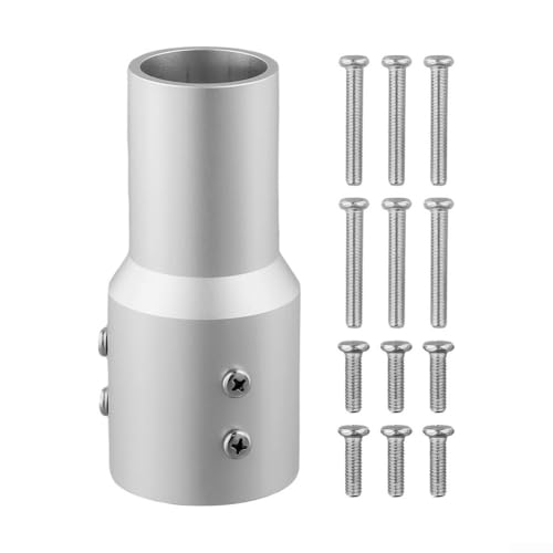 Für Starlink Aluminium-Rohradapter mit Mastreduzierer, unterstützt Stangen mit einem Durchmesser von 0 190 bis 5 cm für stabile Installation Für Starlink Aluminium-Rohradapter mit Mastreduzierer, unterstützt Stangen mit einem Durchmesser von 0 190 bis 5 cm für stabile Installation von ComfyHarbor