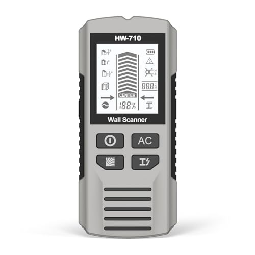 Intelligenter Handdetektor für genaue Metall- und Wechselstrom-Drahterkennung bei Heimwerkeraufgaben (Weiß) von ComfyHarbor