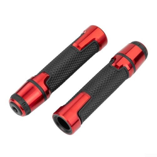 Lenkerabdeckung für Motorrad- und Roller-Gasgriffe, rutschfest, um den Komfort und die Kontrolle des Fahrers zu verbessern (rot) von ComfyHarbor