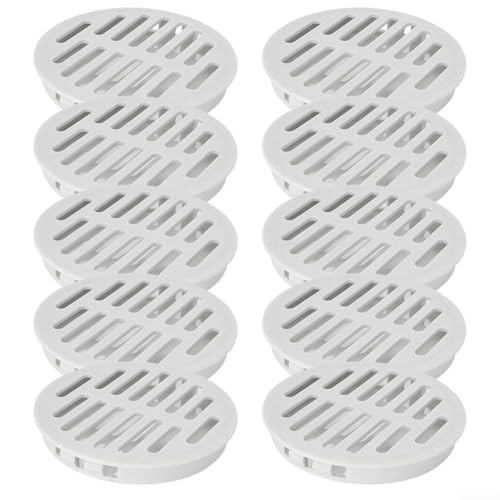 Lüftungsnetz für Schränke, 80 mm, atmungsaktives Netzgewebe, um den Luftstrom zu verbessern und Feuchtigkeits- und Insektenprobleme zu reduzieren, geeignet für Kleiderschränke, Schuhschränke und von ComfyHarbor