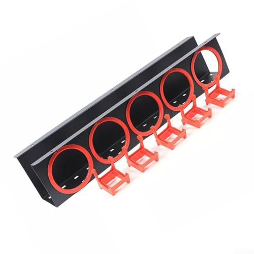 Organisieren Sie Ihren Raum mit der wandmontierten Sprühflaschen-Ablage mit 5 Haken von ComfyHarbor