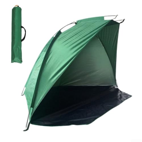 Outdoor Sports Angeln Strandzelt mit Netzöffnung für Belüftung und UV-Schutz (Grün) von ComfyHarbor