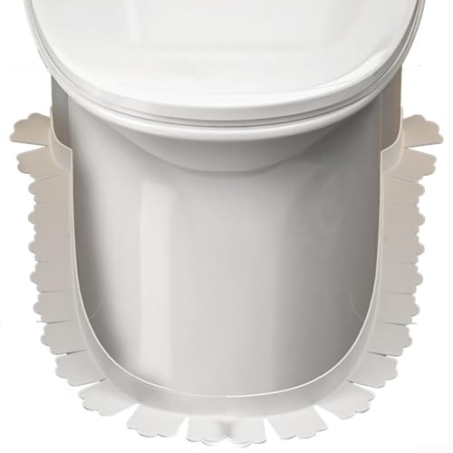 PVC Lückendichtband mit wasserdichtem Design und Acryl Selbstrückseite, geeignet für Toiletten und Waschbecken, Rollenformat zur einfachen Längenanpassung (Weiß) von ComfyHarbor
