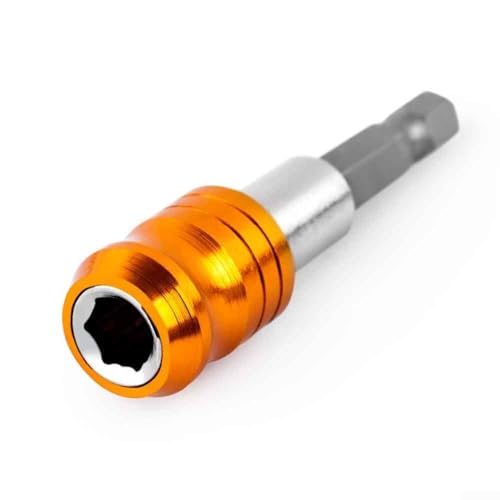 Praktisch verpackte 31-teilige Schraubendreher-Bit-Kollektion neben einem funktionalen Sechskant-Magnethalter Praktisch verpackte 31-teilige Schraubendreher-Bit-Kollektion neben einem funktionalen Sechskant-Magnethalter von ComfyHarbor