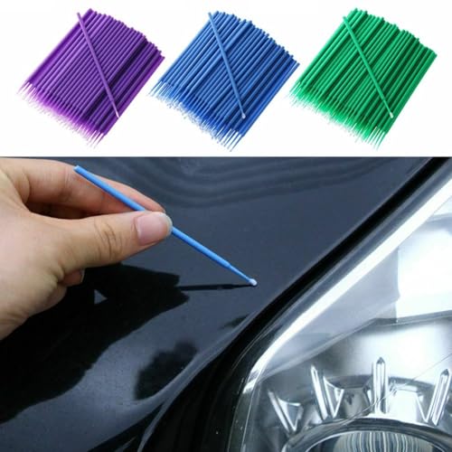 Precision Painting Tools 100 Pack of Disposable Brush Pens with Special Container for Easy Use (Green) von ComfyHarbor