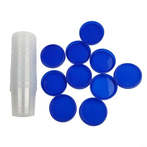 Probengläser aus Kunststoff, 120 ml, mit Deckel, 10 Stück für genaue Messung in Kochen und Wissenschaft (2) von ComfyHarbor