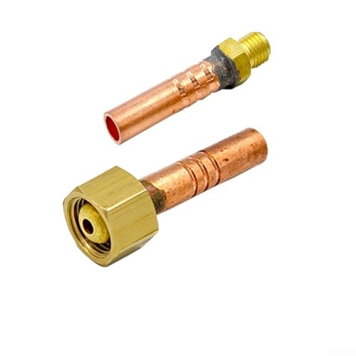 QQ150 kompatibles Taschenlampen-Montage-Set, zwei Messing-Anschlüsse mit einer Größe von 8 mm und Muttern von 1 5 mm von ComfyHarbor