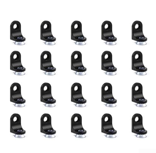Regalstützstifte, Zinklegierung, für Küchenschränke und Vitrinen, 5 mm, 20 Stück von ComfyHarbor