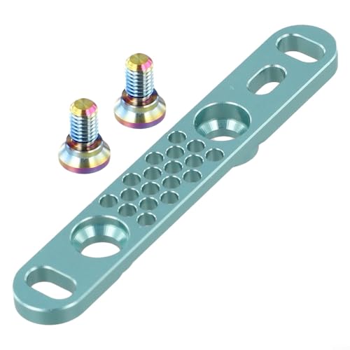 Rennrad-Scheibenbremsen-Adapter, flache Halterung, kompatibel mit 140 und 160 mm (grün) von ComfyHarbor
