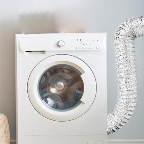 Robuste Konstruktion, verschönern Sie Ihr AC-System mit einer zuverlässigen PVC/Aluminium-Kombination in einer praktischen Länge von sechs Metern (110 mm weiß) von ComfyHarbor