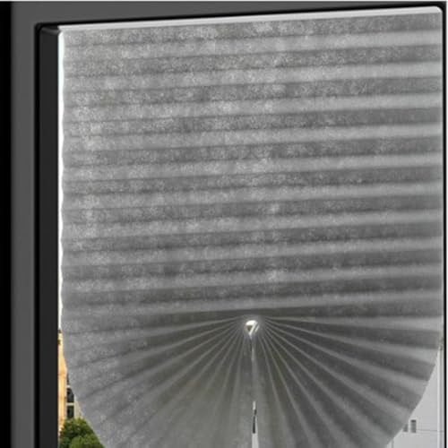 Selbstsicht-Jalousien, stilvolle Lösung für Fensterbehandlungen zu Hause (90 x 180 cm) von ComfyHarbor